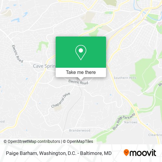 Paige Barham map