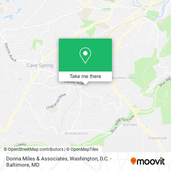 Donna Miles & Associates map