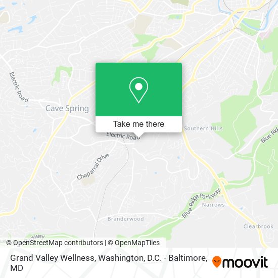 Grand Valley Wellness map