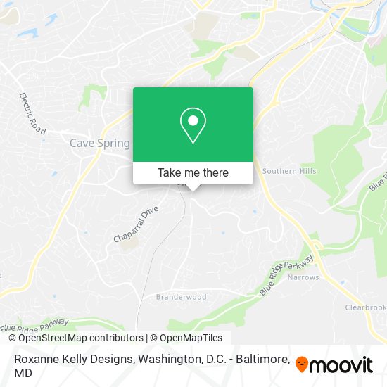 Roxanne Kelly Designs map