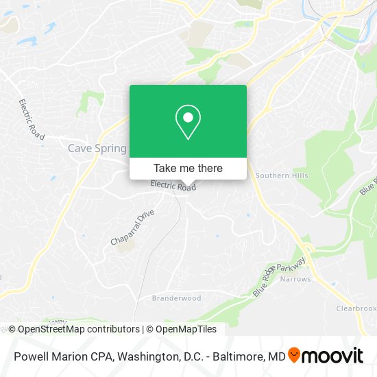 Mapa de Powell Marion CPA