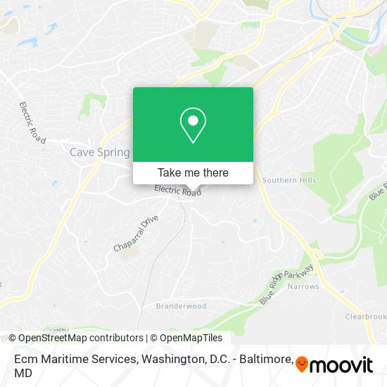Ecm Maritime Services map