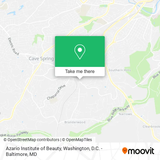 Azario Institute of Beauty map