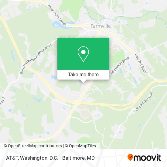 AT&T map