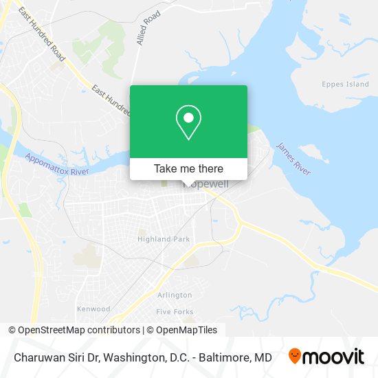 Mapa de Charuwan Siri Dr