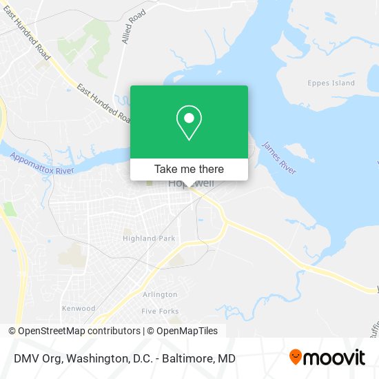 Mapa de DMV Org