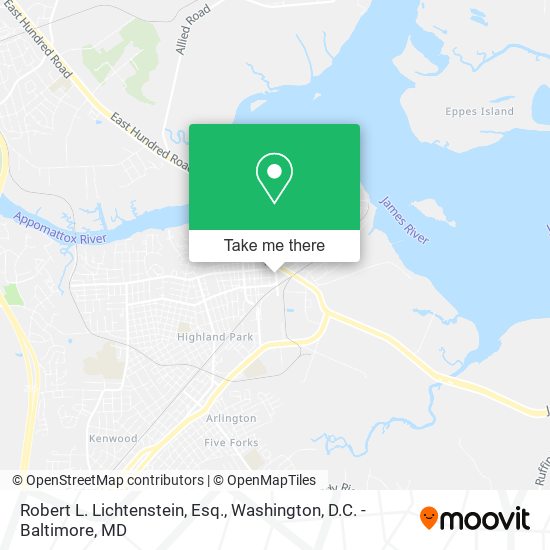 Mapa de Robert L. Lichtenstein, Esq.