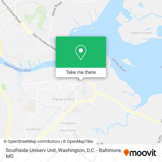 Southside Uniserv Unit map