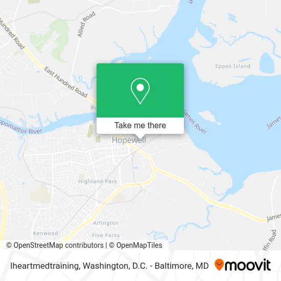 Iheartmedtraining map