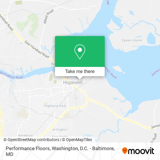 Performance Floors map
