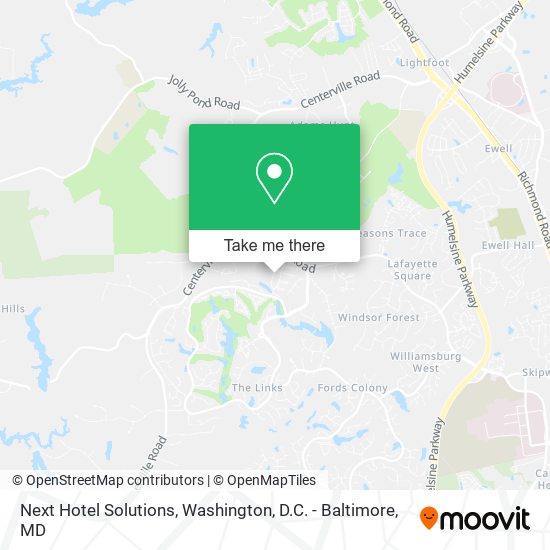 Mapa de Next Hotel Solutions