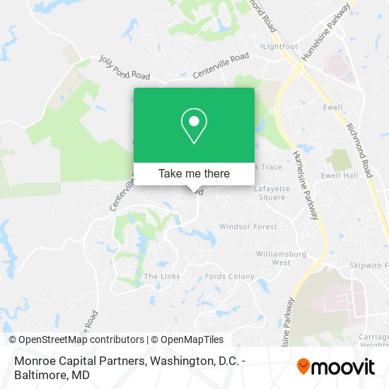Monroe Capital Partners map
