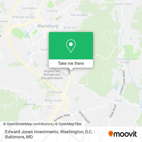 Edward Jones Investments map