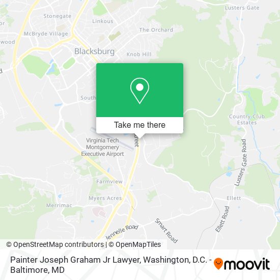 Mapa de Painter Joseph Graham Jr Lawyer