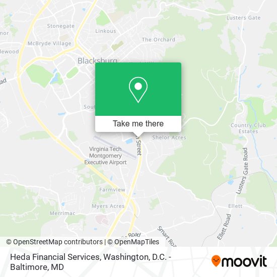 Heda Financial Services map