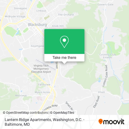 Mapa de Lantern Ridge Apartments