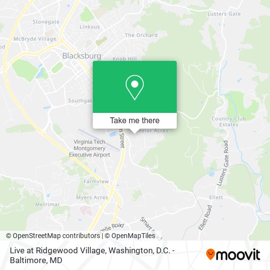 Mapa de Live at Ridgewood Village
