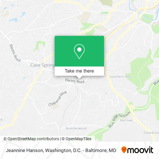 Mapa de Jeannine Hanson
