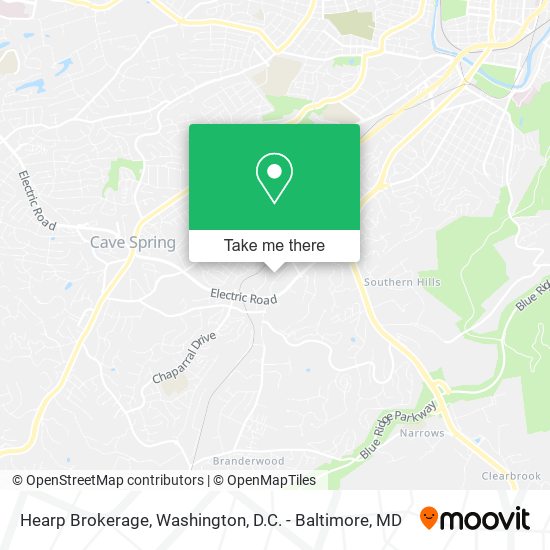 Hearp Brokerage map