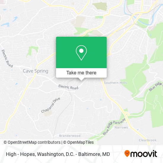 High - Hopes map