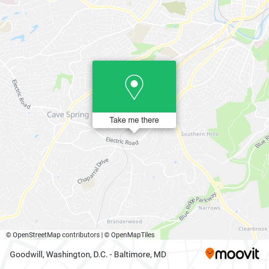 Goodwill map