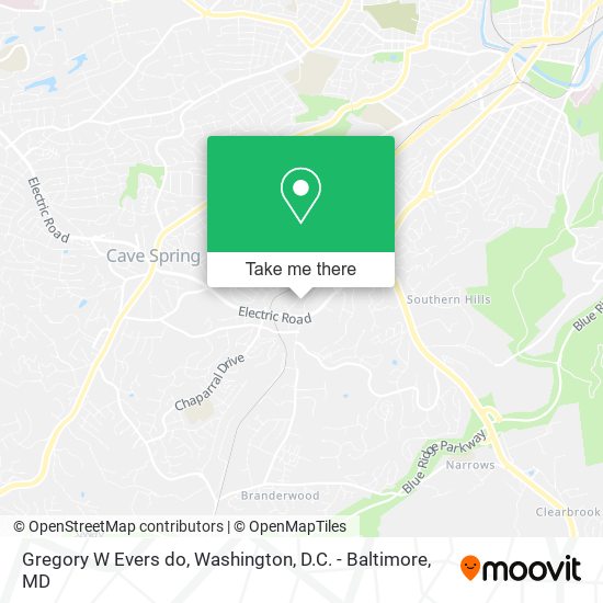 Gregory W Evers do map