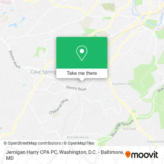 Jernigan Harry CPA PC map