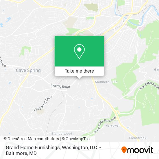 Grand Home Furnishings map