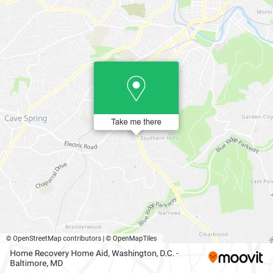 Home Recovery Home Aid map