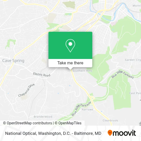 National Optical map