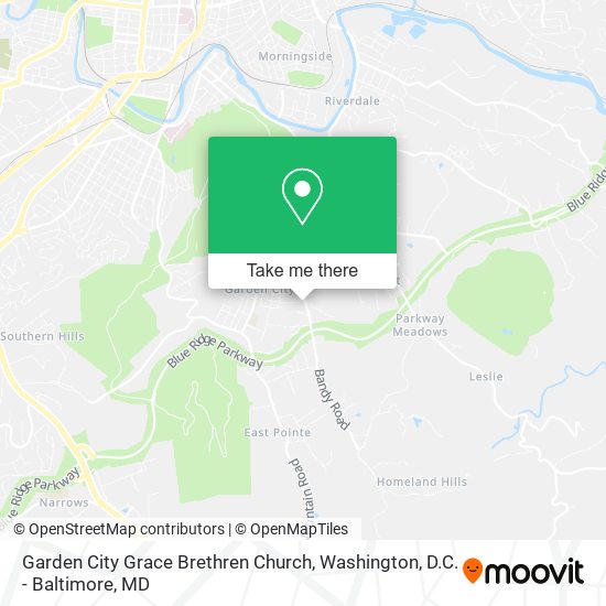 Mapa de Garden City Grace Brethren Church