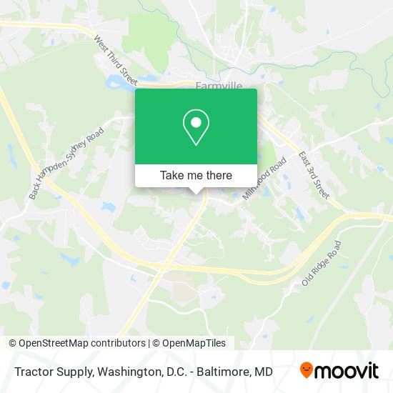 Mapa de Tractor Supply