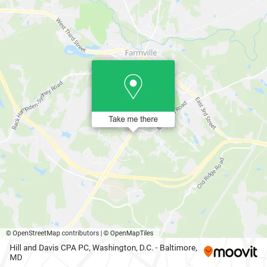 Hill and Davis CPA PC map