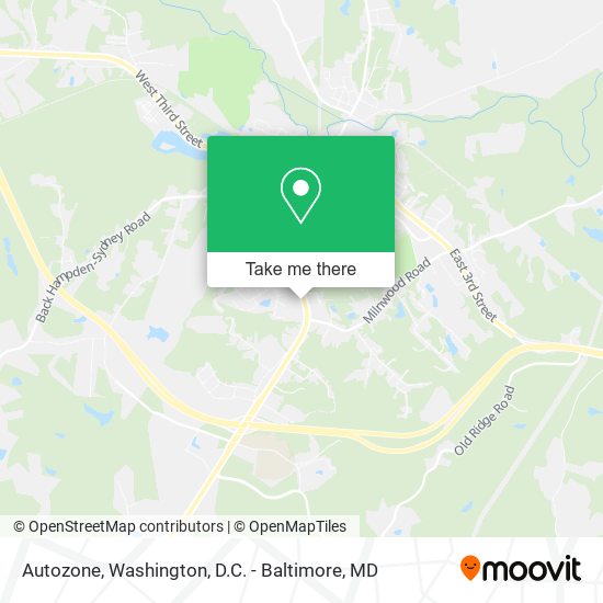 Autozone map