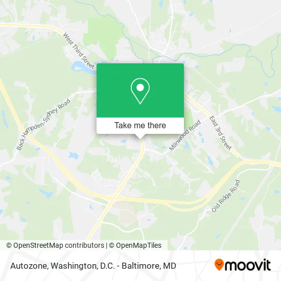 Autozone map