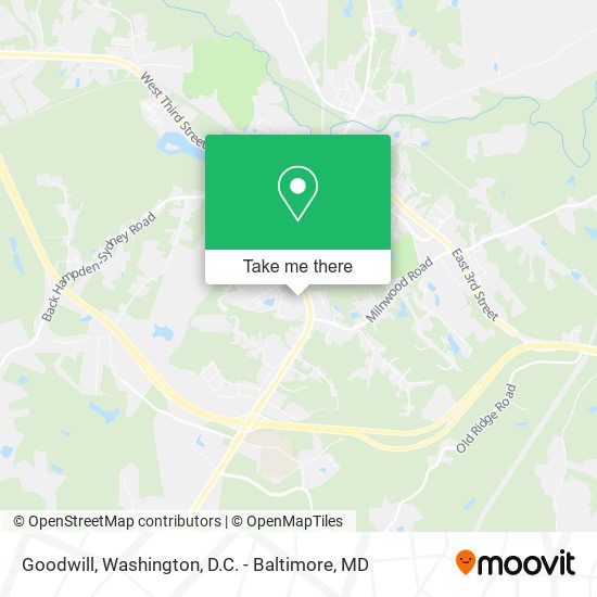 Goodwill map
