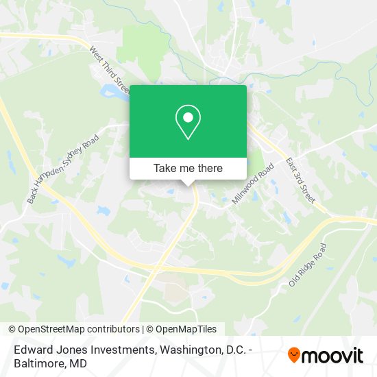Edward Jones Investments map