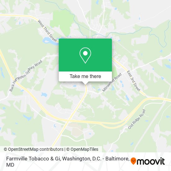 Farmville Tobacco & Gi map