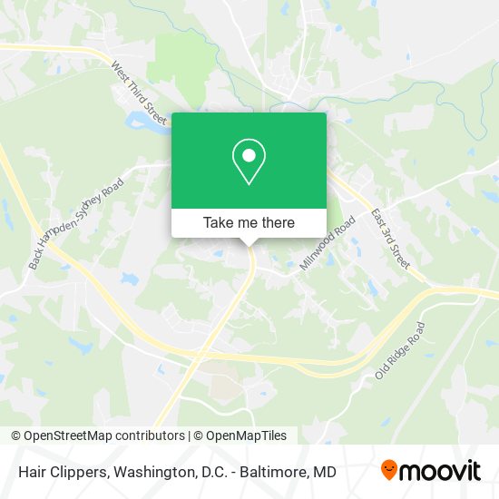 Hair Clippers map
