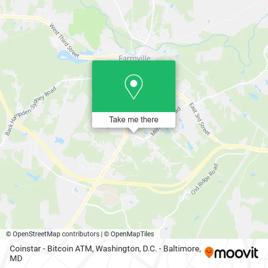 Coinstar - Bitcoin ATM map