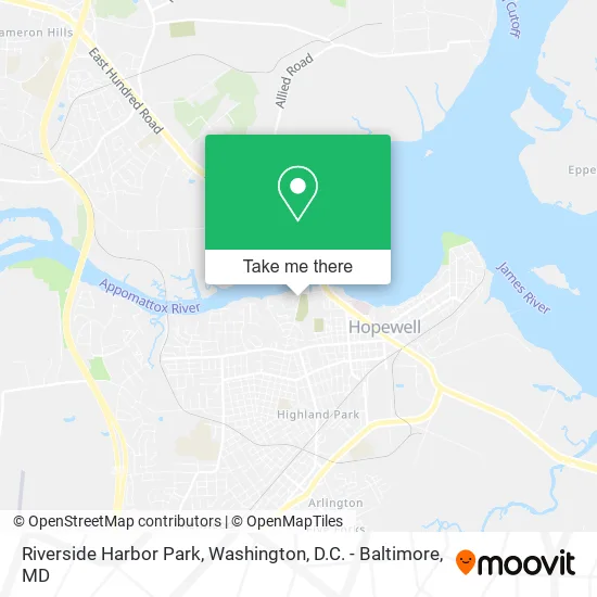 Riverside Harbor Park map