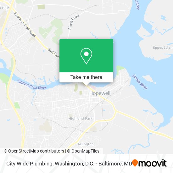 Mapa de City Wide Plumbing
