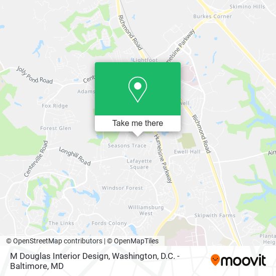 Mapa de M Douglas Interior Design