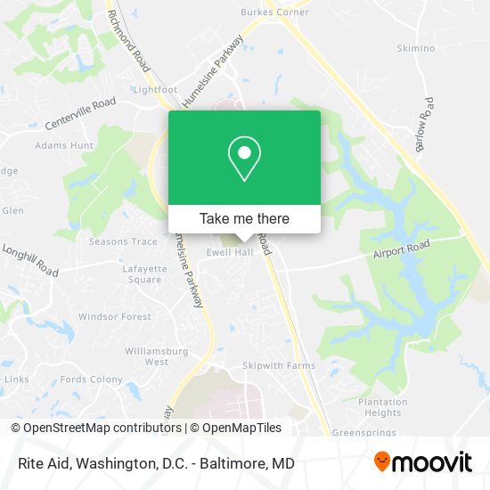 Rite Aid map