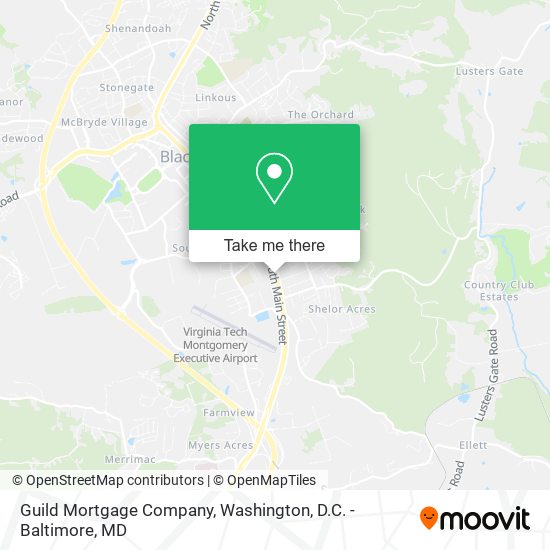 Guild Mortgage Company map