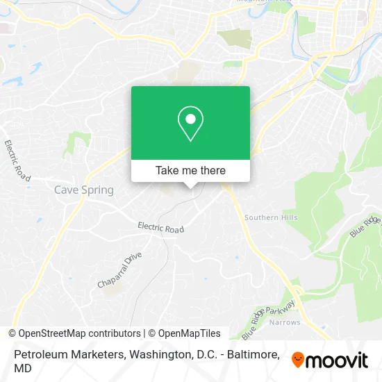 Petroleum Marketers map