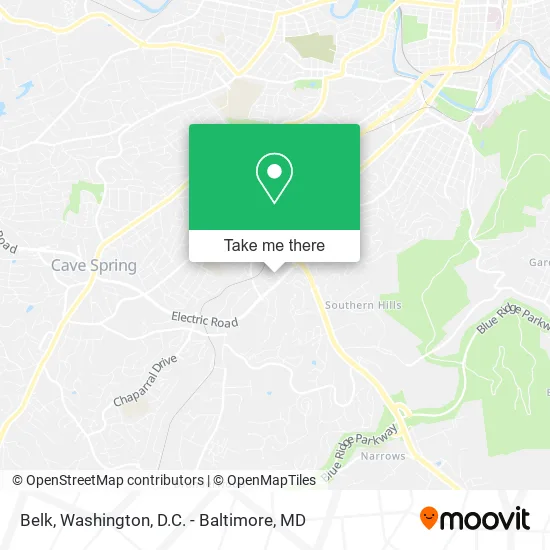 Belk map
