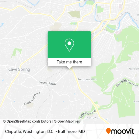 Chipotle map
