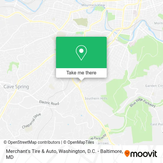 Merchant's Tire & Auto map