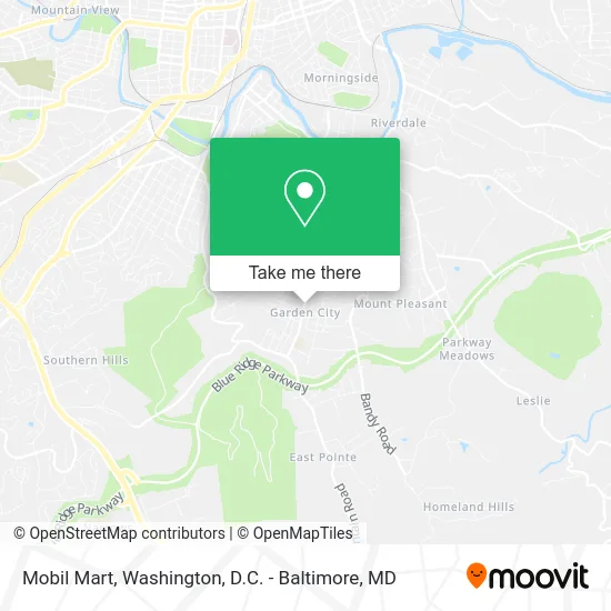 Mobil Mart map